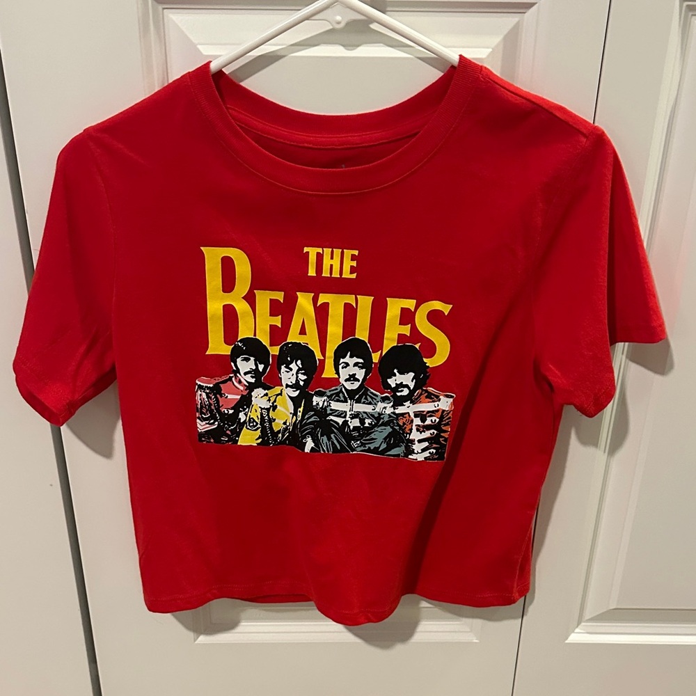 The Beatles Red Graphic Tee